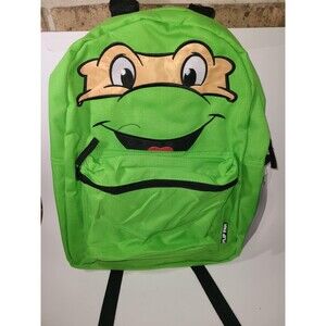 TMNT Reversible Michelangelo Backpack Teenage Mutant Ninja Turtles Flip Pak NEW